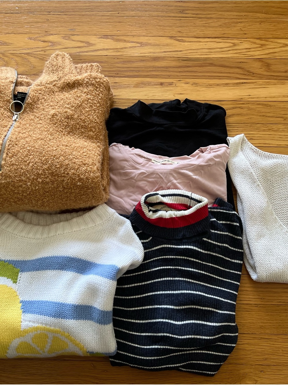 Women’s Sweater and Shirt Bundle — Marine Layer, Forever 21, more